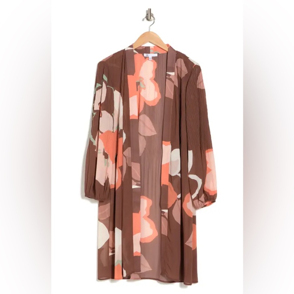 DR2 Abstract Pleated Cardigan